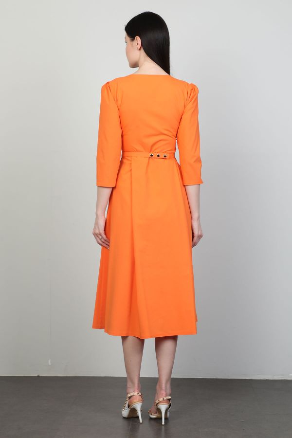 Picture of Dozza Fashion 2503 ORANGE Women Dress