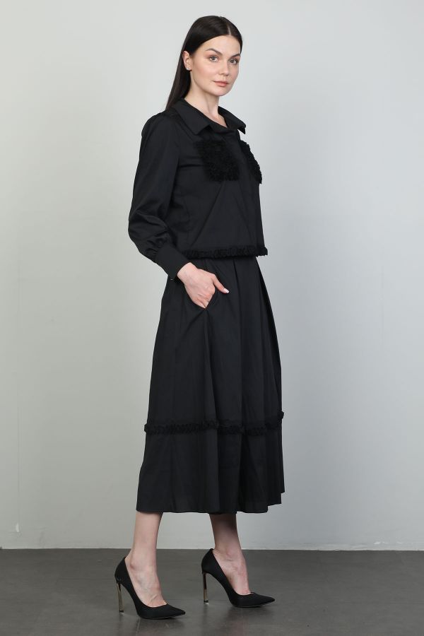 Picture of Dozza Fashion 5103 BLACK Women Suit