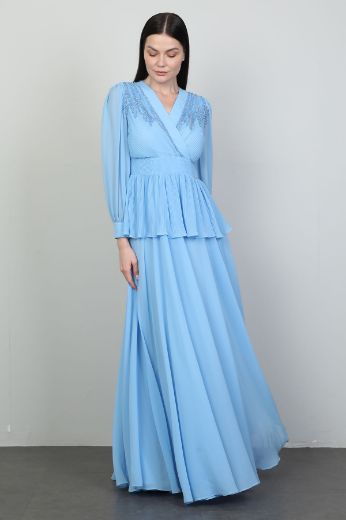 Picture of Dozza Fashion 2506 BLUE Women Dress