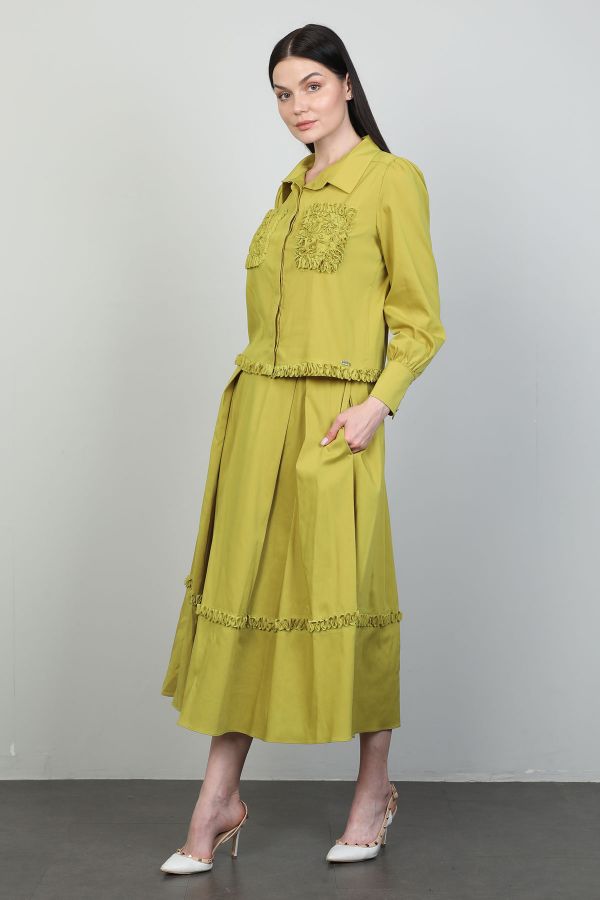 Picture of Dozza Fashion 5103 PISTACHIO GREEN Women Suit