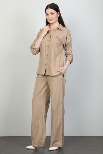 Picture of Dozza Fashion 5115 BROWN Women Suit