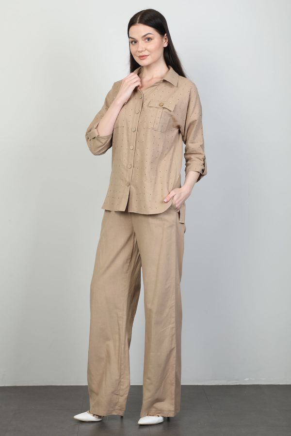 Picture of Dozza Fashion 5115 BROWN Women Suit