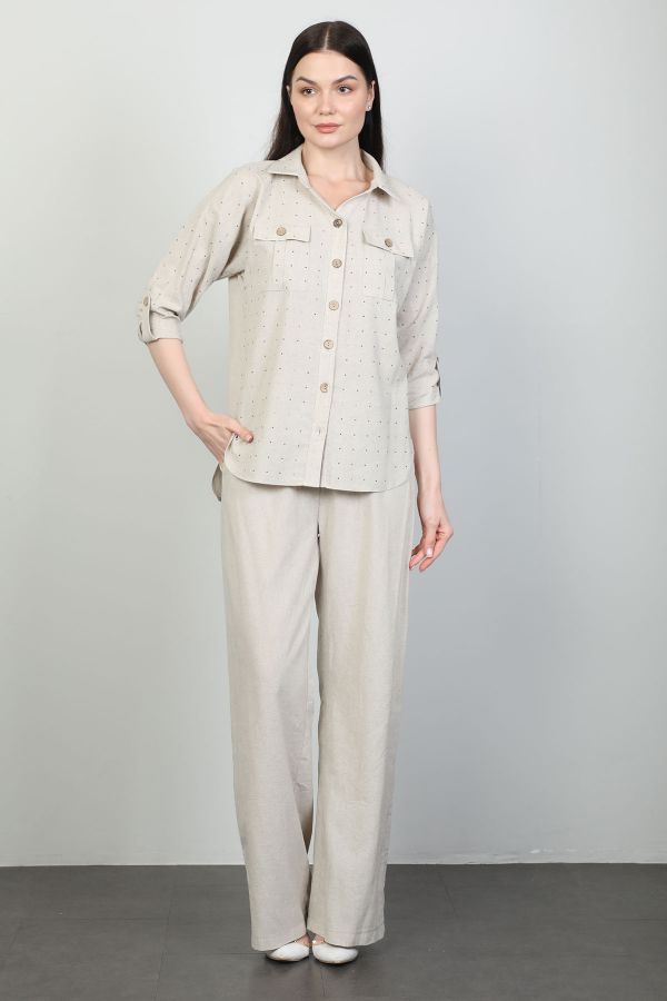 Picture of Dozza Fashion 5115 BEIGE Women Suit