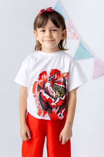 Picture of Zeyland 241Z4TSJ51 RED Girl T-Shirt