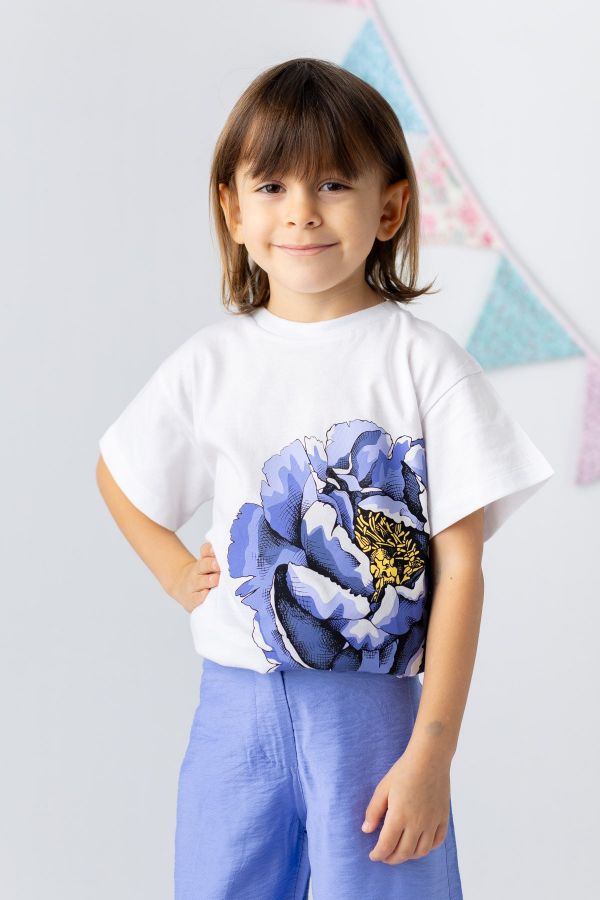 Picture of Zeyland 241Z4TSJ51 BLUE Girl T-Shirt