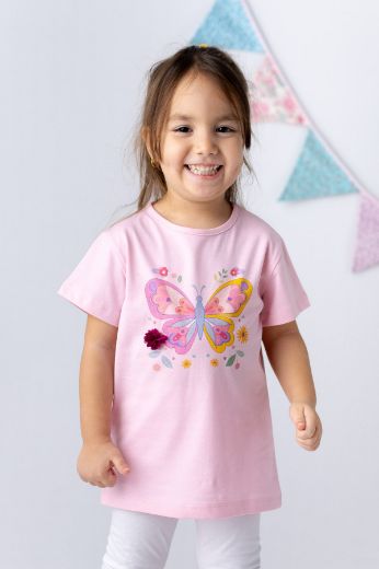 Zeyland 241M2BID54 PEMBE Bebek T-Shirt resmi