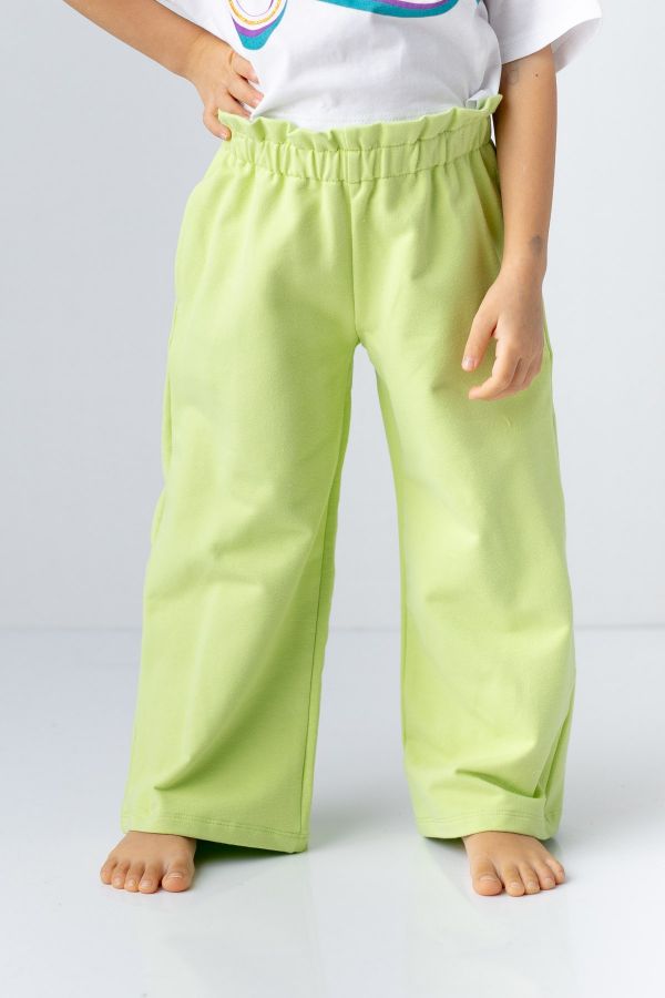 Picture of Zeyland 241Z4ECV06 GREEN Girls Sweatpants