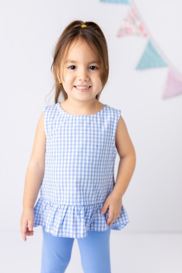 Picture of Zeyland 241Z4YZD82 BLUE Girl Blouse