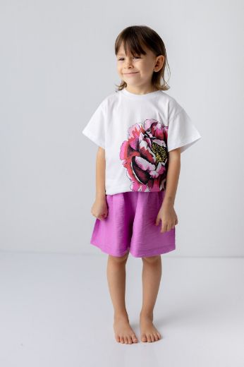 Picture of Zeyland 241Z4TSJ51 FUCHSIA Girl T-Shirt