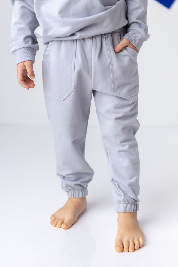 Picture of Zeyland 241Z3EGL06 GREY Boy's Sweatpants