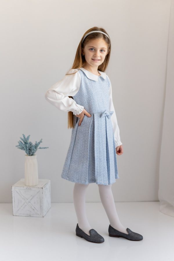 Picture of Zeyland 241Z4TVT31 BLUE Girl Dress