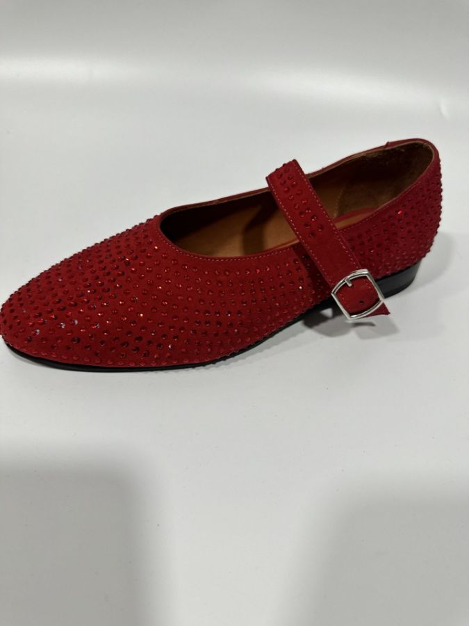 Picture of Selfiron 050 KIRMIZI SÜET TBN JURDAN ST Women Daily Shoes