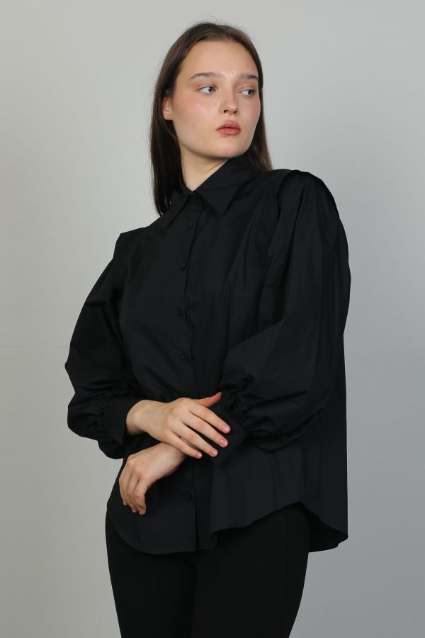 Picture of Seul 53088 BLACK Women Blouse