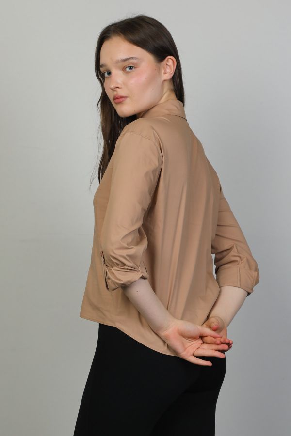 Picture of Seul 53089 BROWN Women Blouse