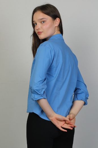 Picture of Seul 53089 BLUE Women Blouse