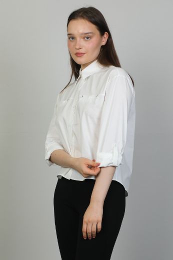 Picture of Seul 53089 ECRU Women Blouse