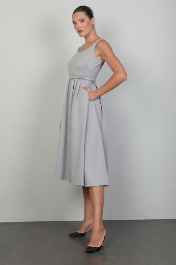 Picture of Mira Mia K256003 GREY Women Dress