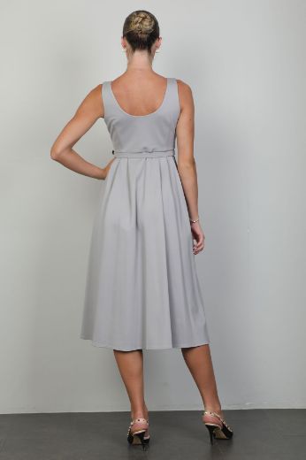 Picture of Mira Mia K256003 GREY Women Dress