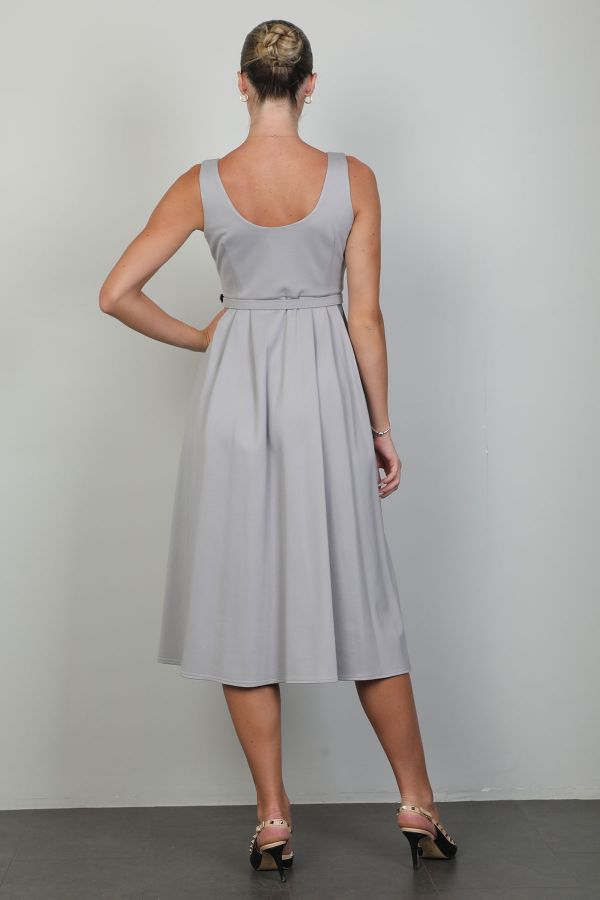 Picture of Mira Mia K256003 GREY Women Dress