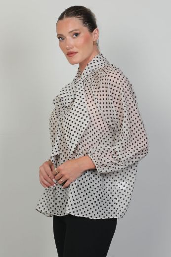 Picture of Mira Mia K252005 ECRU Women Blouse