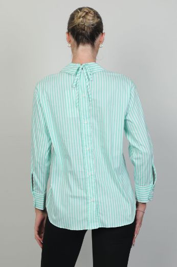 Picture of ROXELAN RB2608 TURQUOISE Women Blouse