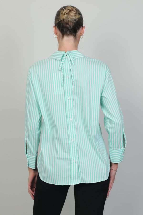 Picture of ROXELAN RB2608 TURQUOISE Women Blouse