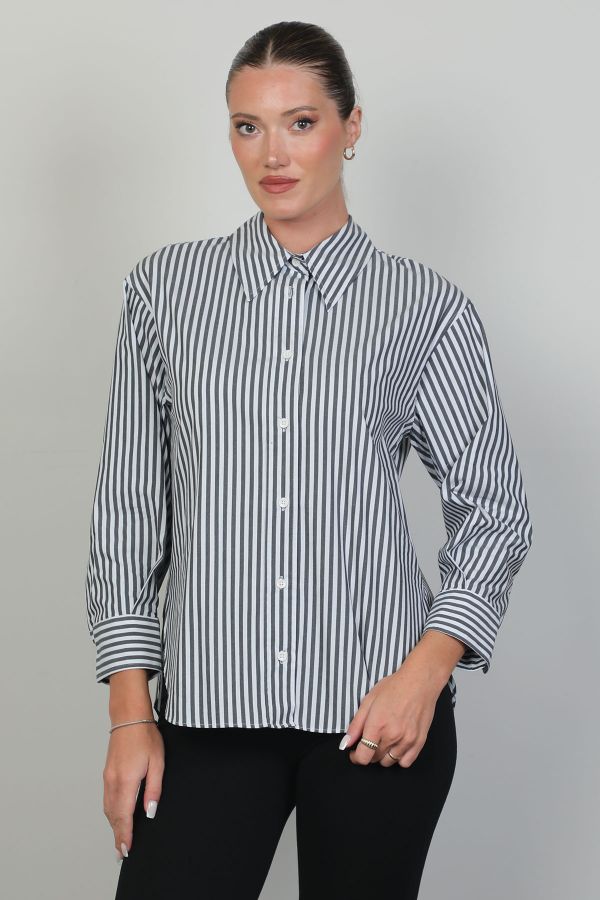 Picture of ROXELAN RB2608 GREY Women Blouse