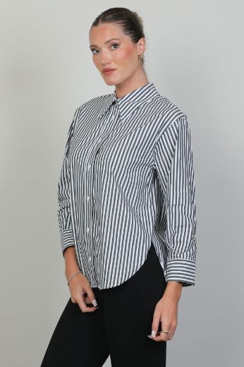 Picture of ROXELAN RB2608 GREY Women Blouse