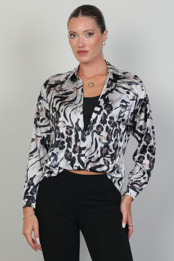 Picture of ROXELAN RB2505 ECRU Women Blouse