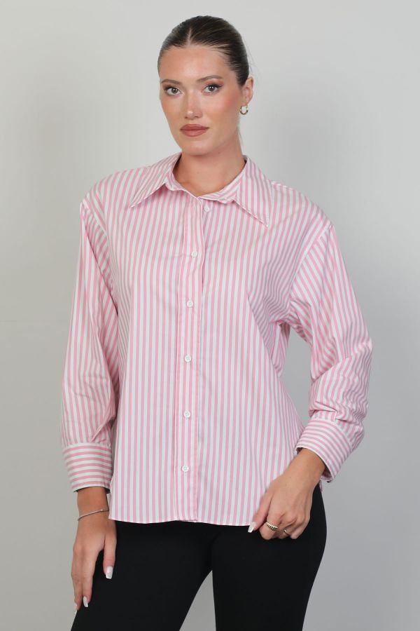 Picture of ROXELAN RB2608 PINK Women Blouse