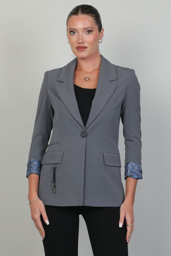 Picture of Pizara Line 7802 GREY Women Jacket