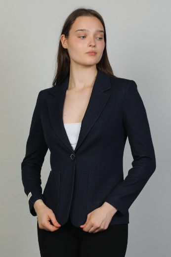 Picture of Pizara Line 7823 NAVY BLUE Women Jacket