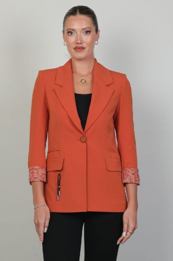 Picture of Pizara Line 7802 ORANGE Women Jacket