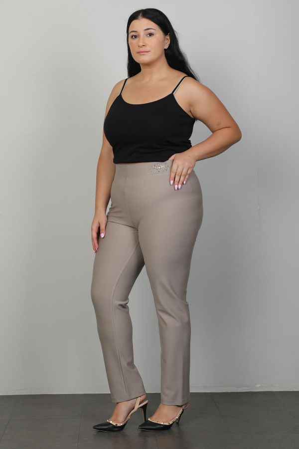 Picture of Extenzi 1259xl MINK Plus Size Women Pants 