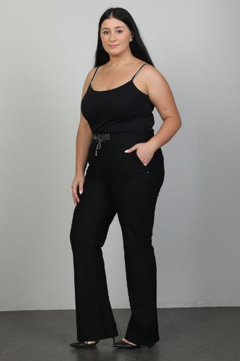 Picture of Extenzi 3900xl GREY Plus Size Women Pants 