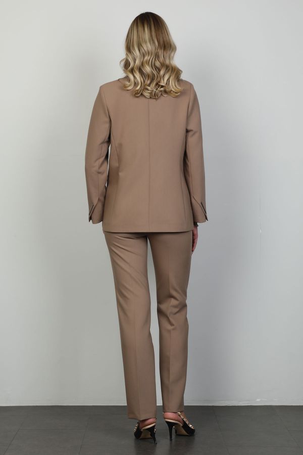 Picture of Modalinda 0501T LIGHT BROWN Women Suit