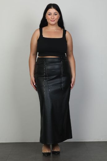 Picture of Extenzi 1413xl BLACK Plus Size Women Pants 