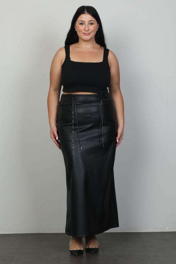 Picture of Extenzi 1413xl BLACK Plus Size Women Pants 