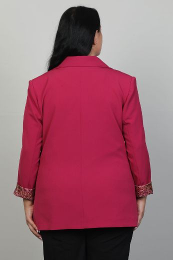 Picture of Pizara Line 78020xl FUCHSIA Plus Size Women Jacket 