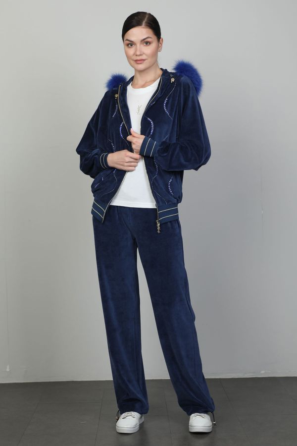 Picture of Candy Angels E1108 NAVY BLUE Women Suit