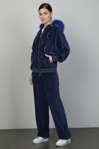 Picture of Candy Angels E1108 NAVY BLUE Women Suit