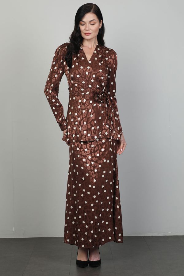 Picture of Nexx 30391 BROWN Women Dress