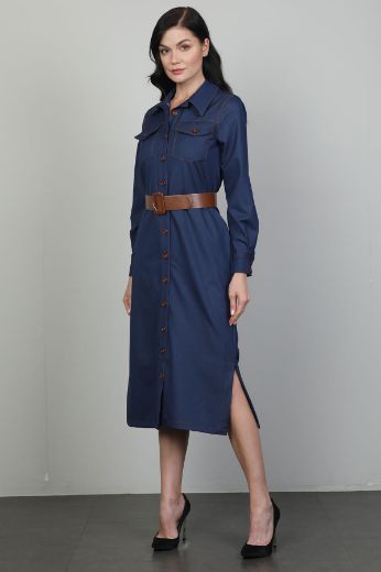 Picture of Ventura 1701 NAVY BLUE Women Dress