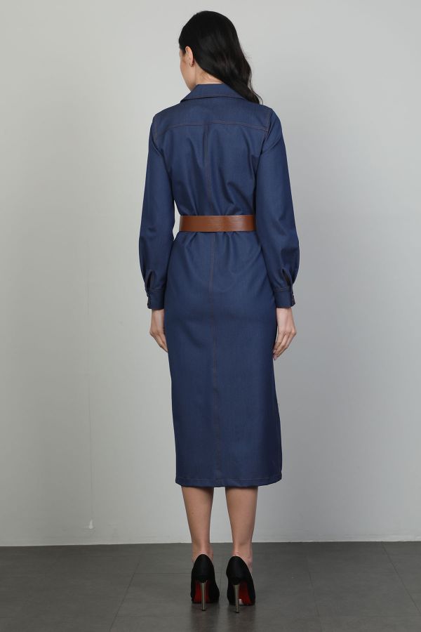 Picture of Ventura 1701 NAVY BLUE Women Dress