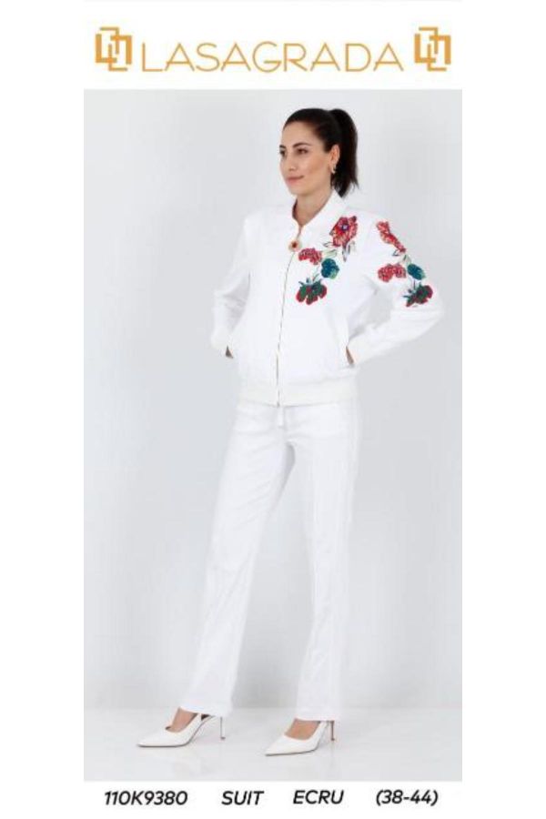 Picture of Lasagrada 110K9380 ECRU Women Suit