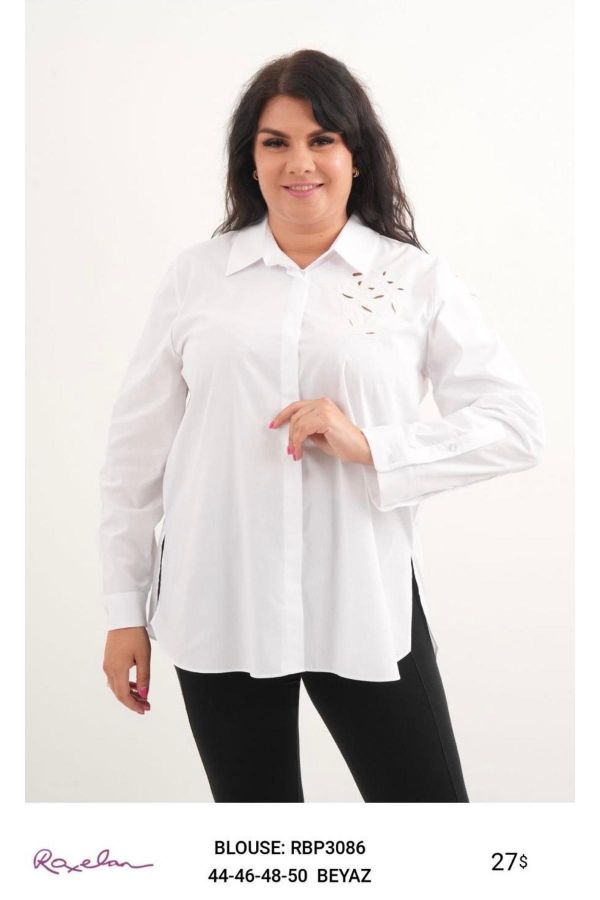 Picture of ROXELAN RBP3086 ECRU Women Blouse