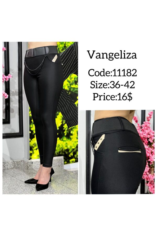 Picture of Vangeliza 11182 BLACK Women Skirt