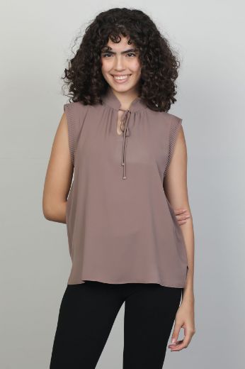 Picture of Of White 22410855 MINK Women Blouse