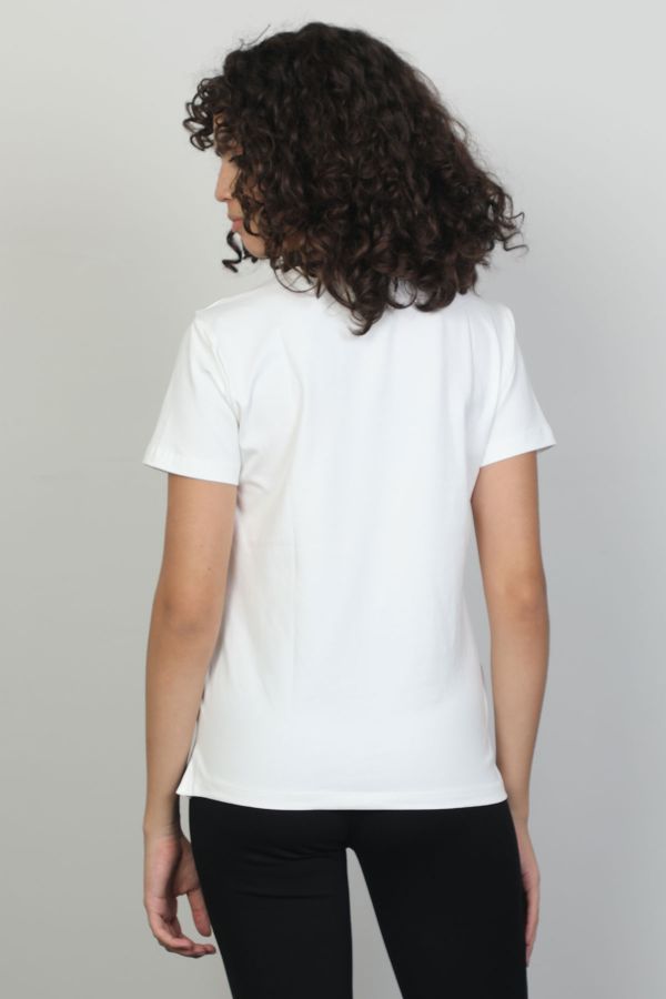 Picture of Of White 2241224 ECRU Women Blouse