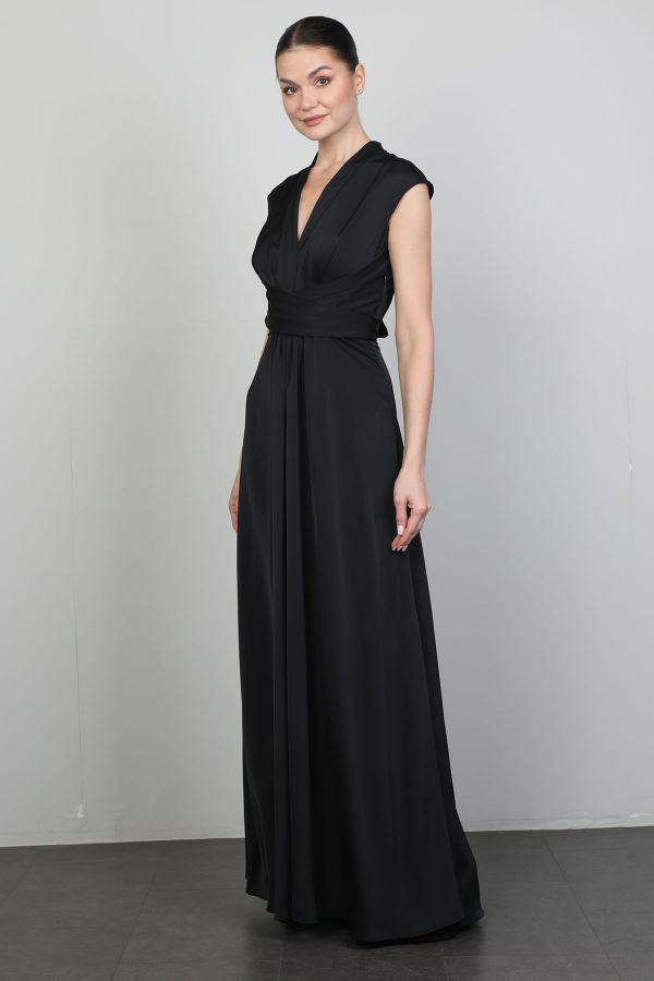 Picture of Green World 8357 BLACK Women Dress